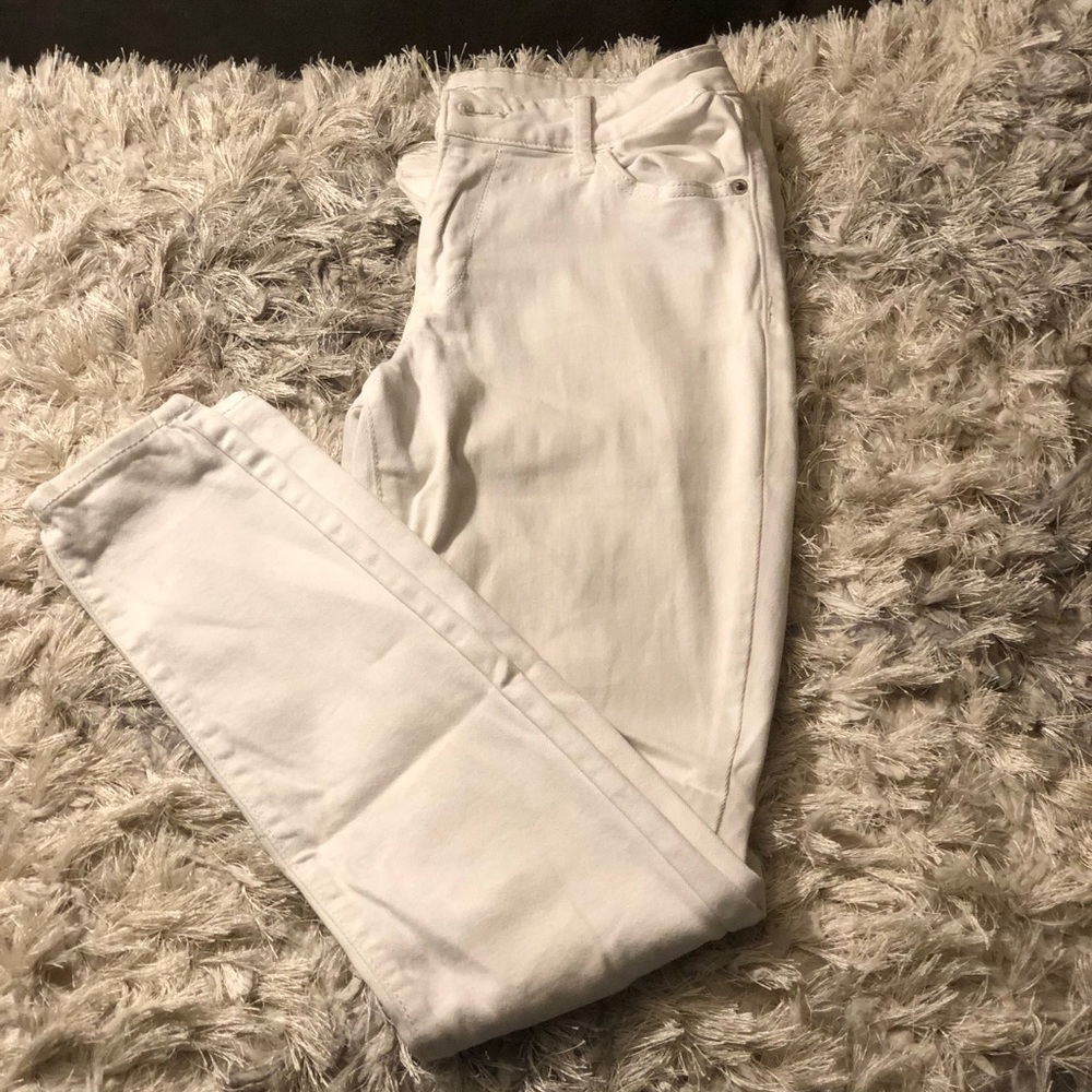 White jeans